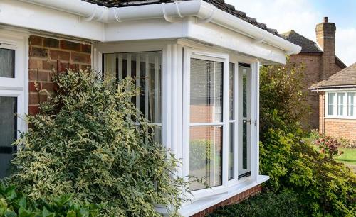 White uPVC Guttering Fascias Longman ADJ14