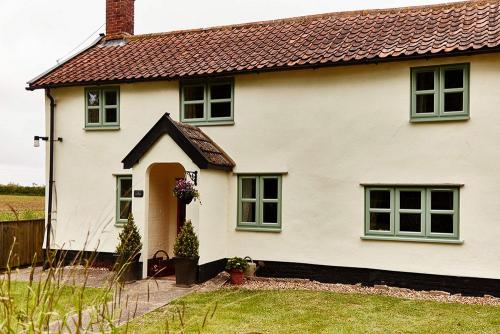 upvc casement windows in dual sage green and white knight ChambersDowe4670